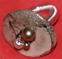 Ring-Detail aus individueller Anfertigung